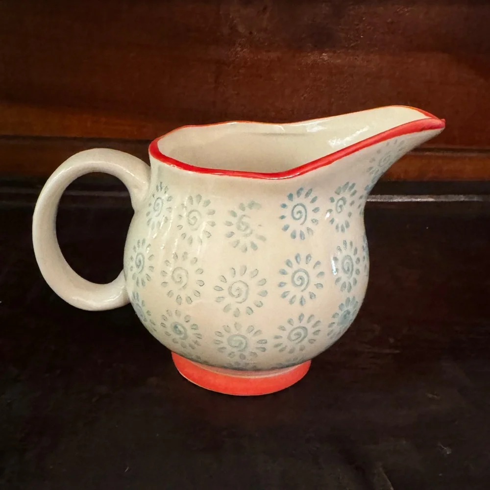 Signature Housewares Inc. | Ceramic Sugar & Cream Set in Blue Swirl Pattern